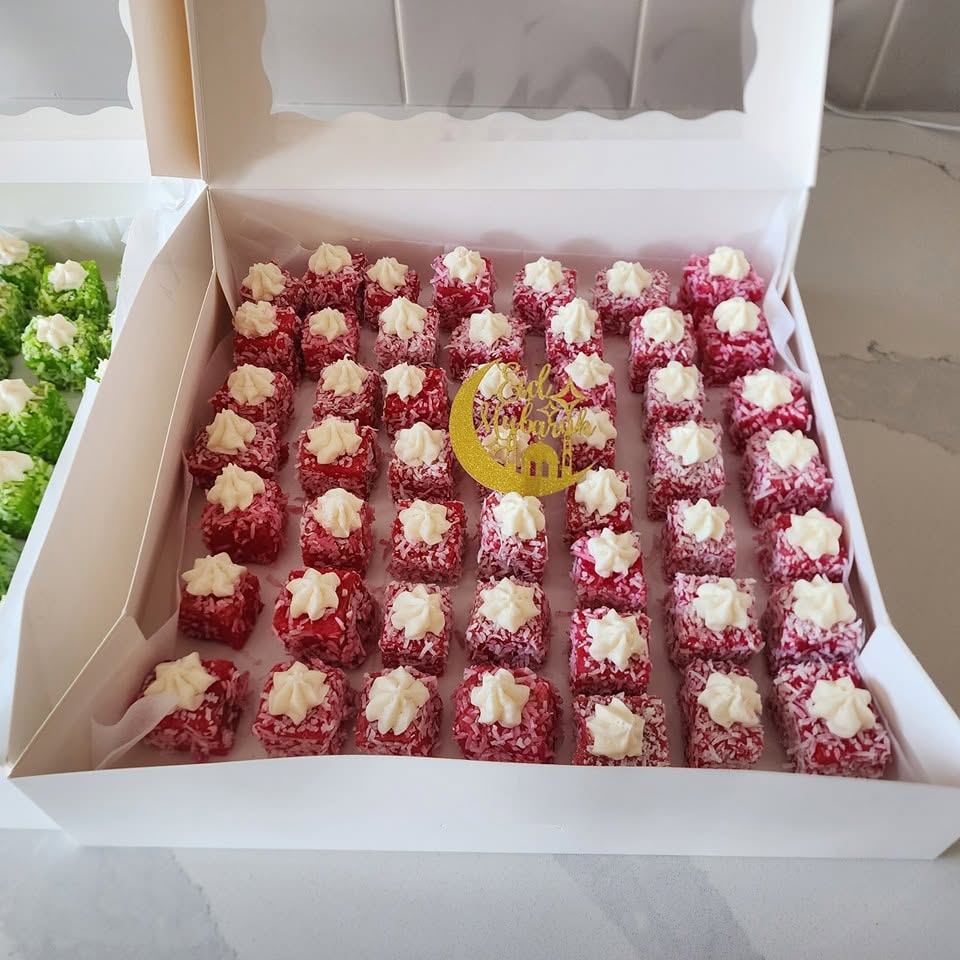 Colourful traditional Mauritian treats