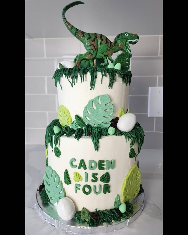 Detailed custom themed cake